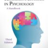 Research Methods in Psychology A Handbook 3rd Edition by Wendy A. Schweigert